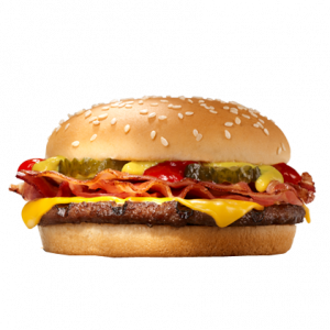 Hamburguesa de Queso y Bacon